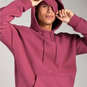 Comfrt Airplane Mode DnD Travel Hoodie Berry Medium-NEW